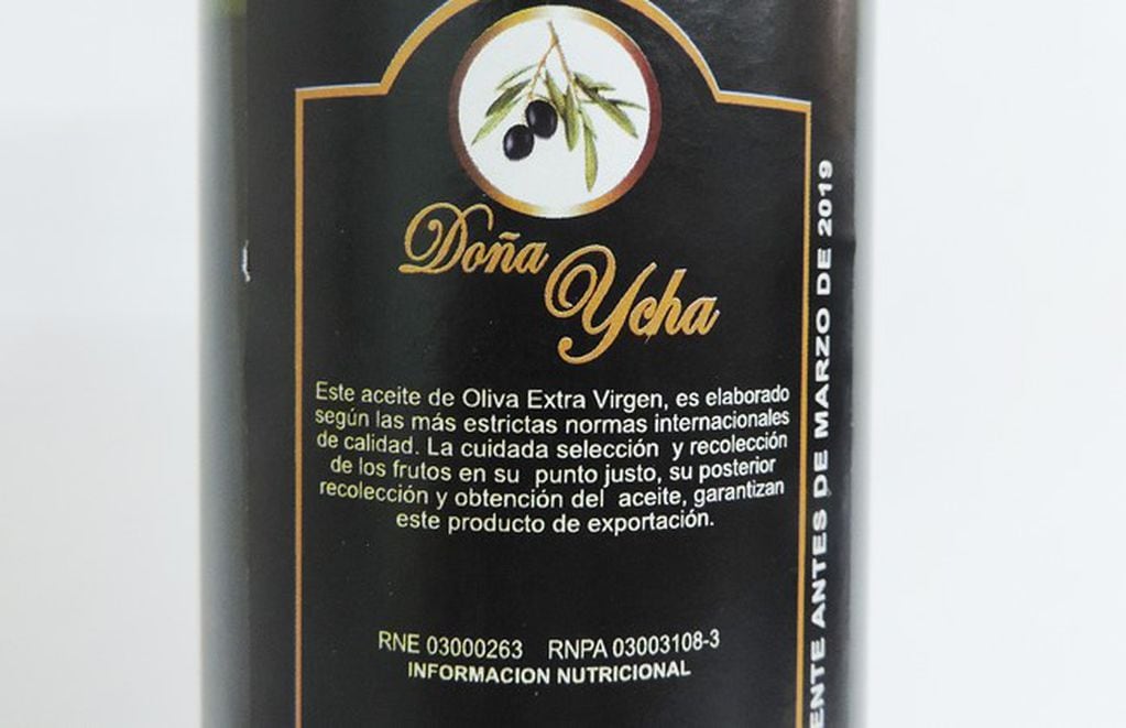 Aceite de oliva prohibido por la Assal
