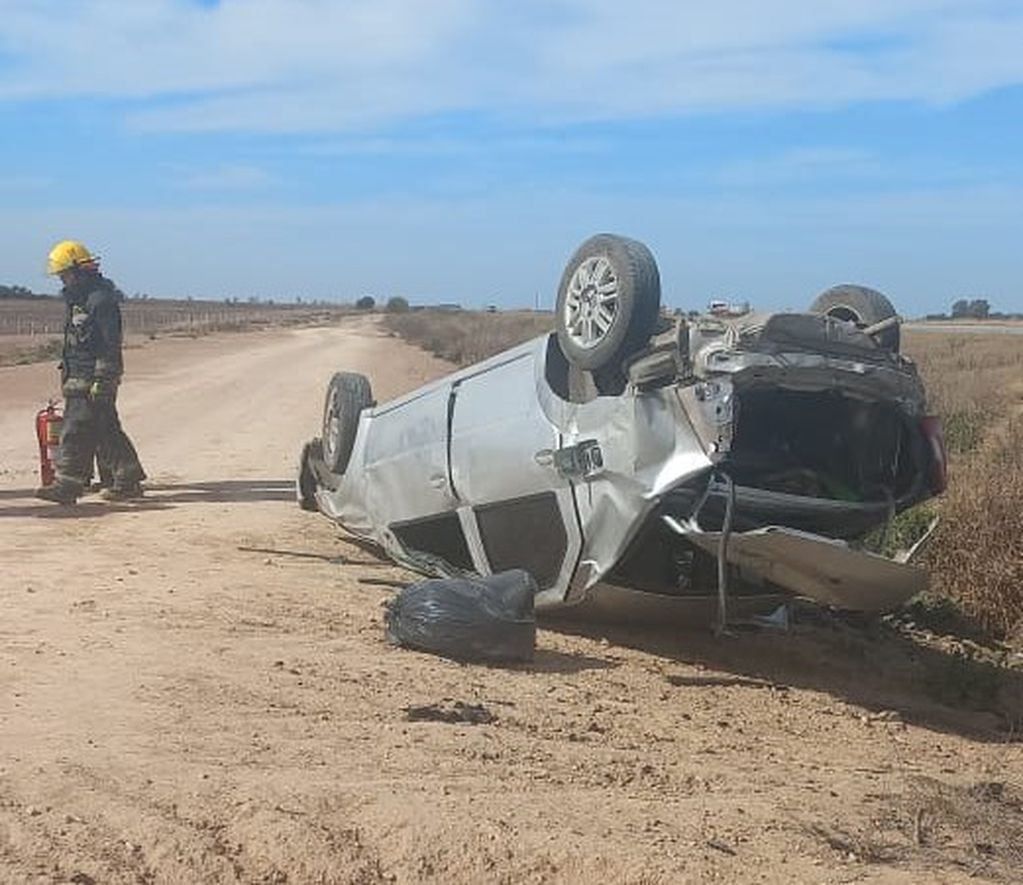 Accidente en Autopista 19 en cercanías de Arroyito