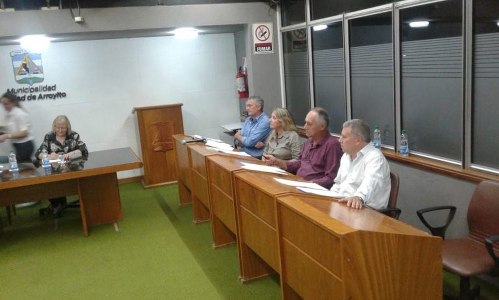 Sesion Concejo Deliberante Arroyito