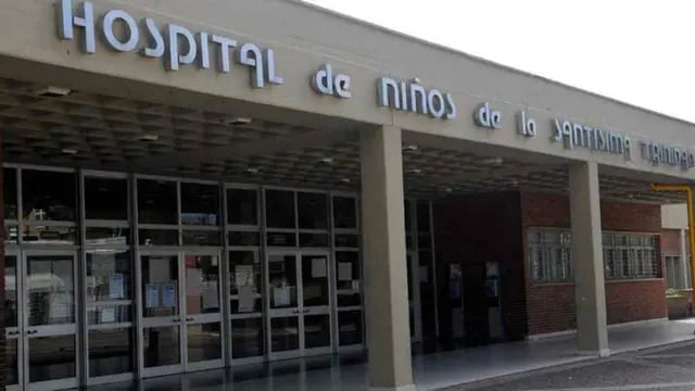 Hospital de Niños Santísima Trinidad de la Ciudad de Córdoba. (Archivo) 