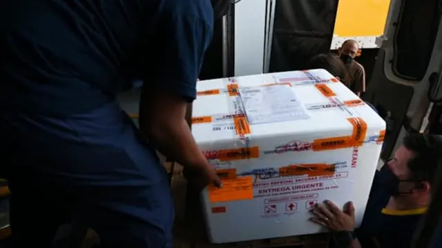 Misiones: llegaron 2500 vacunas Sputnik V correspondientes a la segunda dosis
