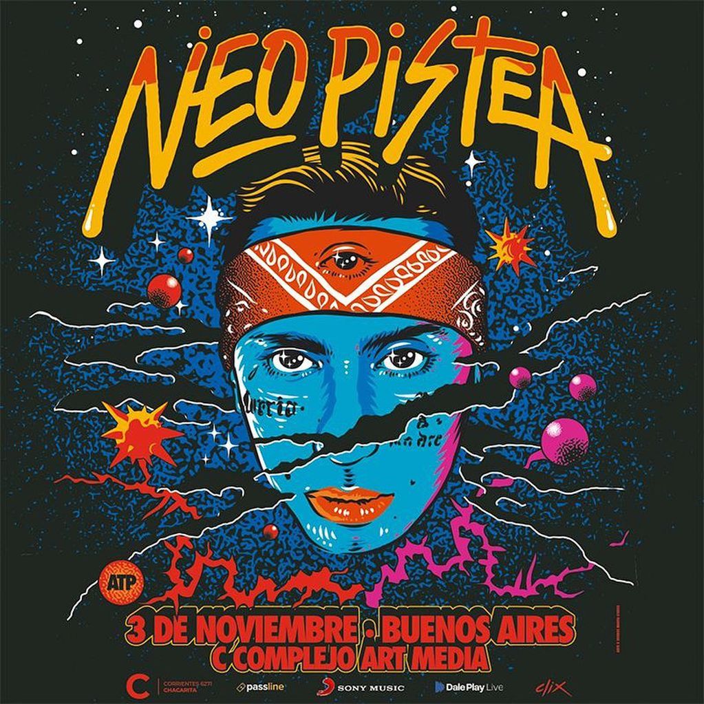 Neo Pistea anunció un show de fin de año: cuándo se presenta y dónde comprar las entradas