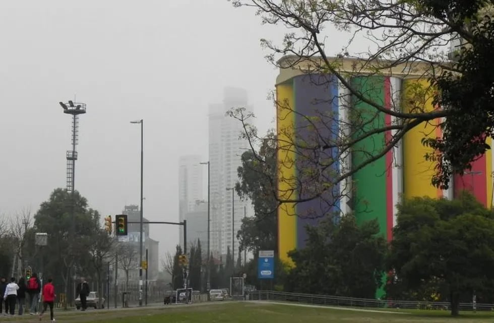 Sábado nublado en Rosario