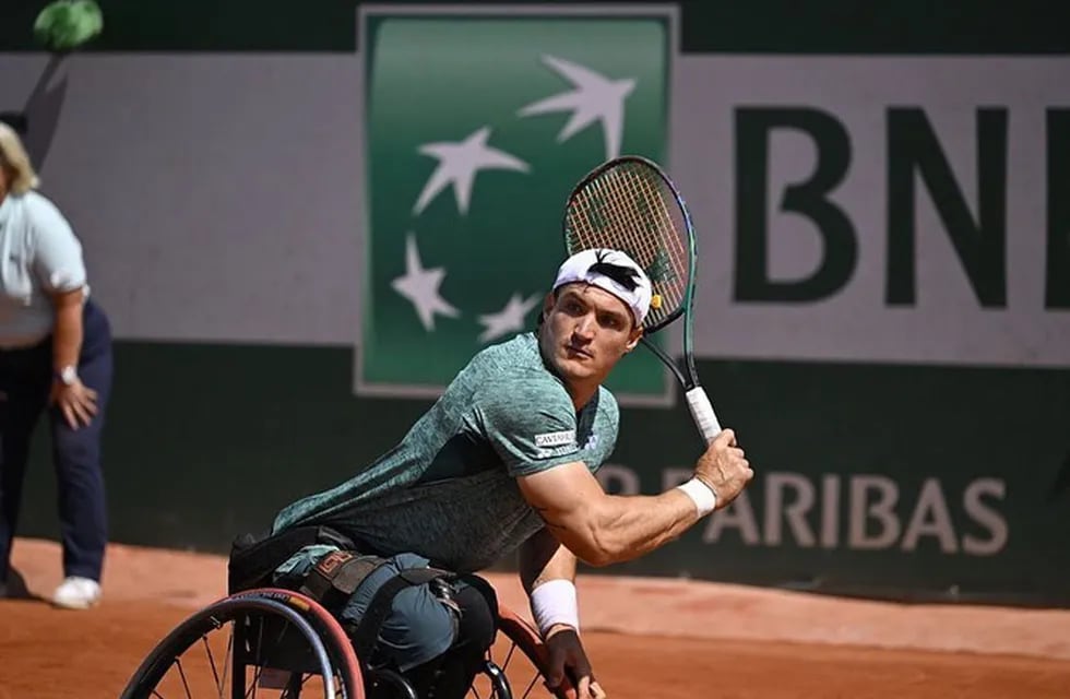 Gustavo Fernández tuvo un buen debut este miércoles en Roland Garros. (Gustavo Fernandez PAGE)