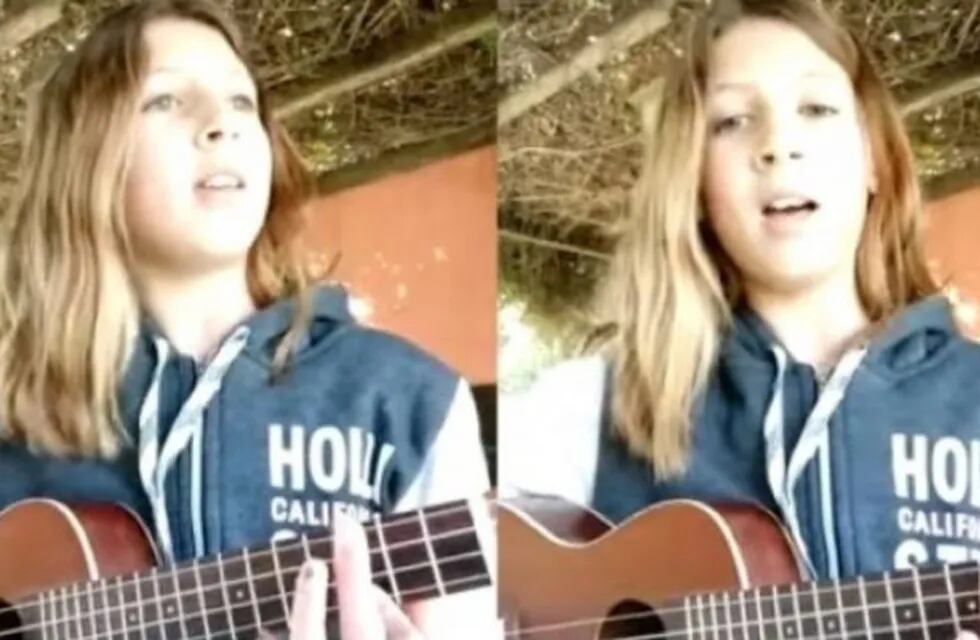 María Clarisa Vogt, de 12 años (Captura)