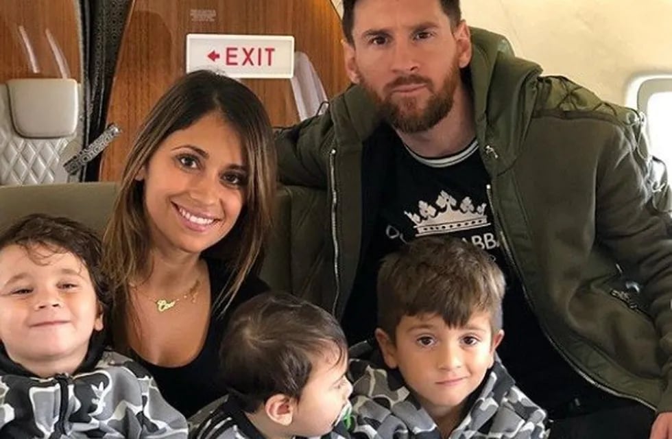 Ciro Messi rompe corazones con en una foto que compartió Antonela Roccuzzo.(Instagram)
