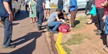 Accidente vial en Puerto Iguazú dejó como saldo a cuatro personas heridas
