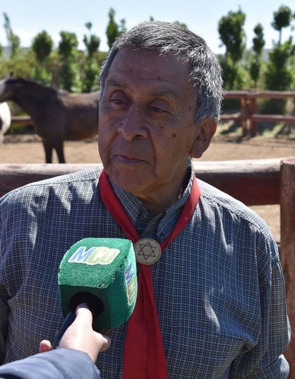 Juan Carlos González, dueño de la chacra “Recreo el Fortín”