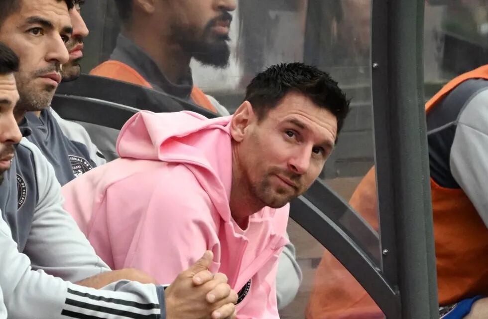 Lionel Messi quedó afuera del banco de suplentes durante el amistoso de Inter Miami y la selección de Hong Kong.