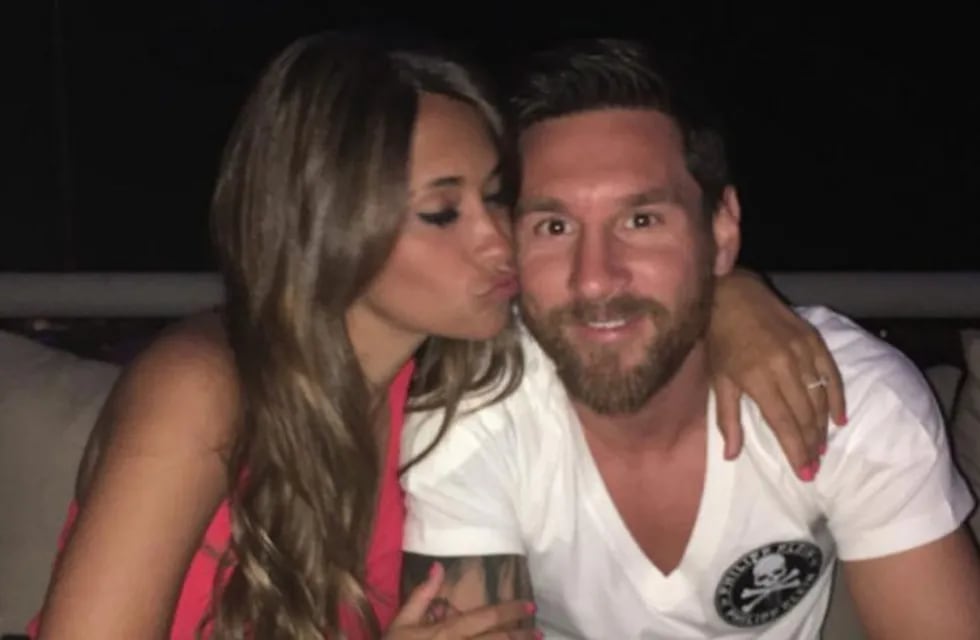Messi y Antonella boda