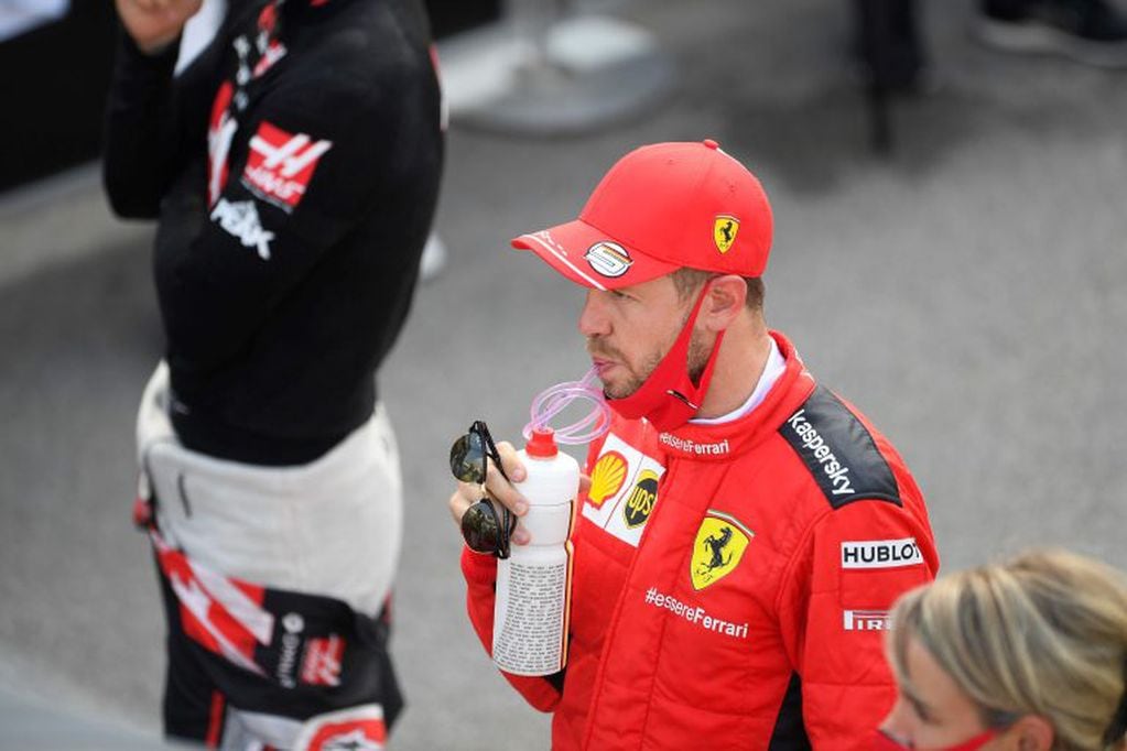 "Es una temporada dura para todos", dijo Vettel sobre el presente de Ferrari.