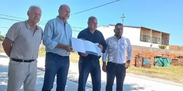 El gobernador Omar Perotti visitó Pujato