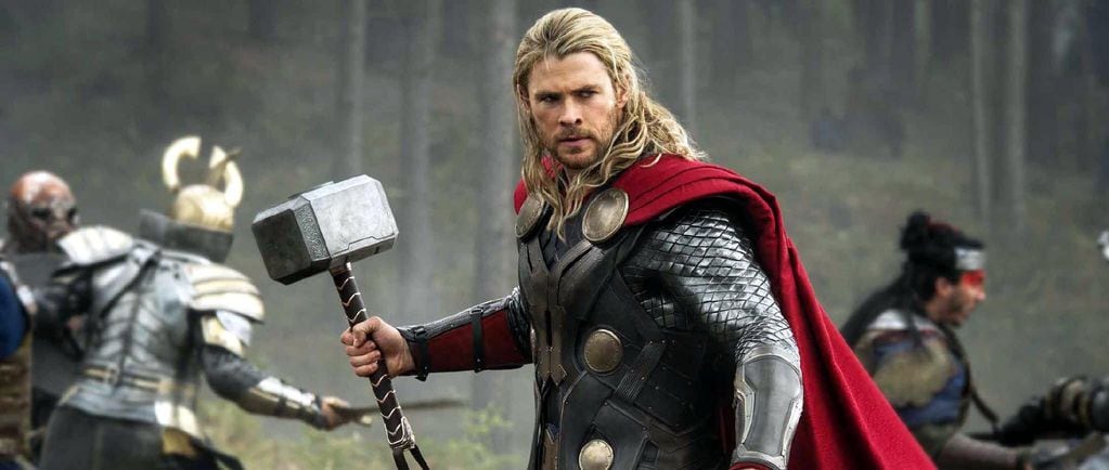 Chris Hemsworth en el papel de Thor.