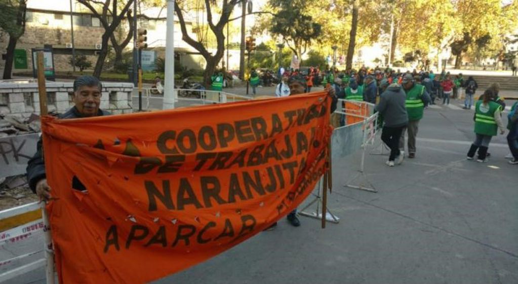Protesta de Naranjitas