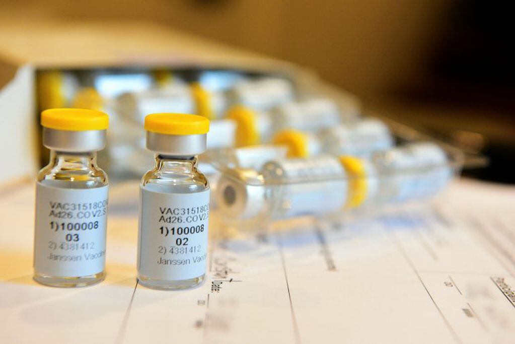 La vacuna que la compañía Johnson & Johnson desarrolla en los últimos meses (Cheryl Gerber/Courtesy of Johnson & Johnson via AP)