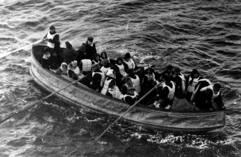 Edgar Andrew no logró sobrevivir al hundimiento del Titanic.
