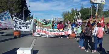 Protesta de personal de Salud en Neuquén
