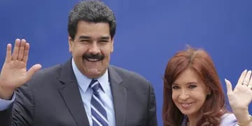 Nicolás Maduro y Cristina Fernández.