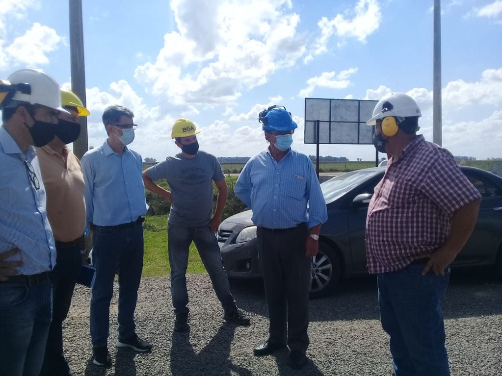 El intendente Sánchez visitó la Bioeléctrica General Alvear