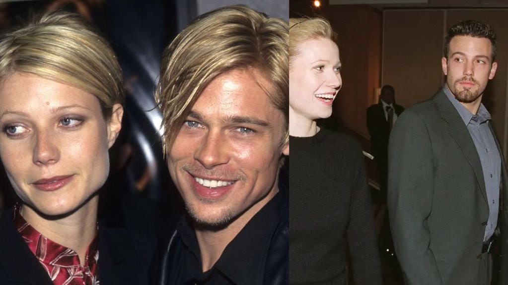 Gwyneth Paltrow fue pareja de Brad Pitt y de Ben Affleck.