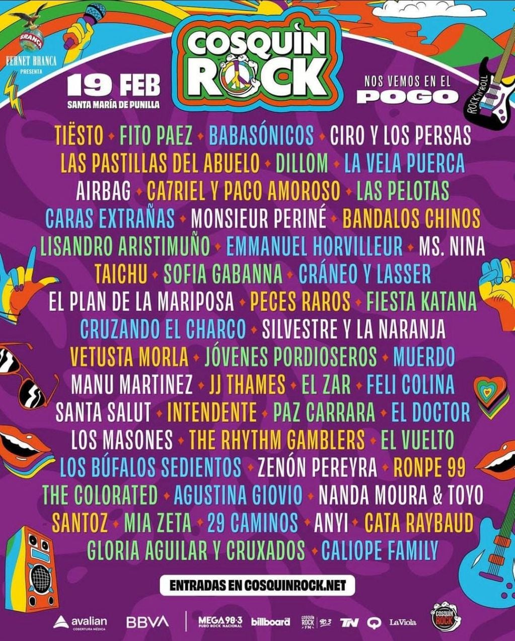 Cosquín Rock 2023: Quiénes son los artistas urbanos que forman parte del lineup