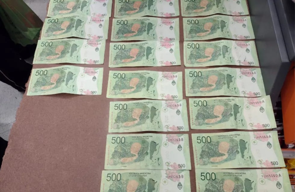 Se tragó los billetes falsos que intentaba pasar en un comercio de Córdoba. (Policía/ Imagen Ilustrativa)