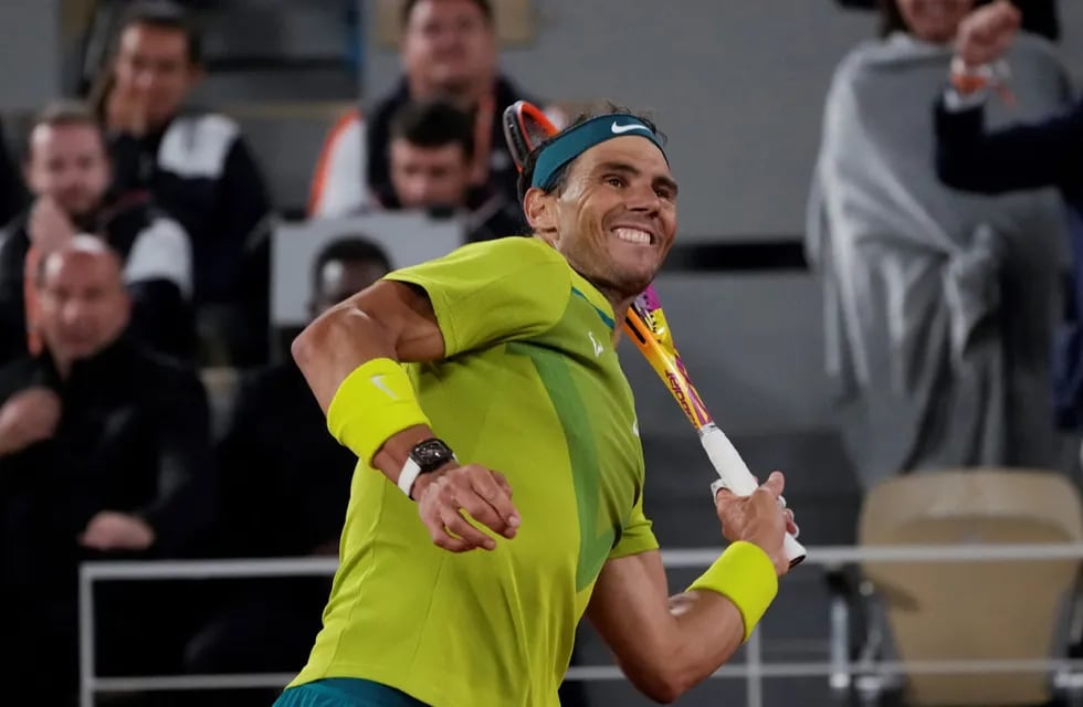 Rafael Nadal es pura euforia tras ganar la final del Roland Garros. (AP)