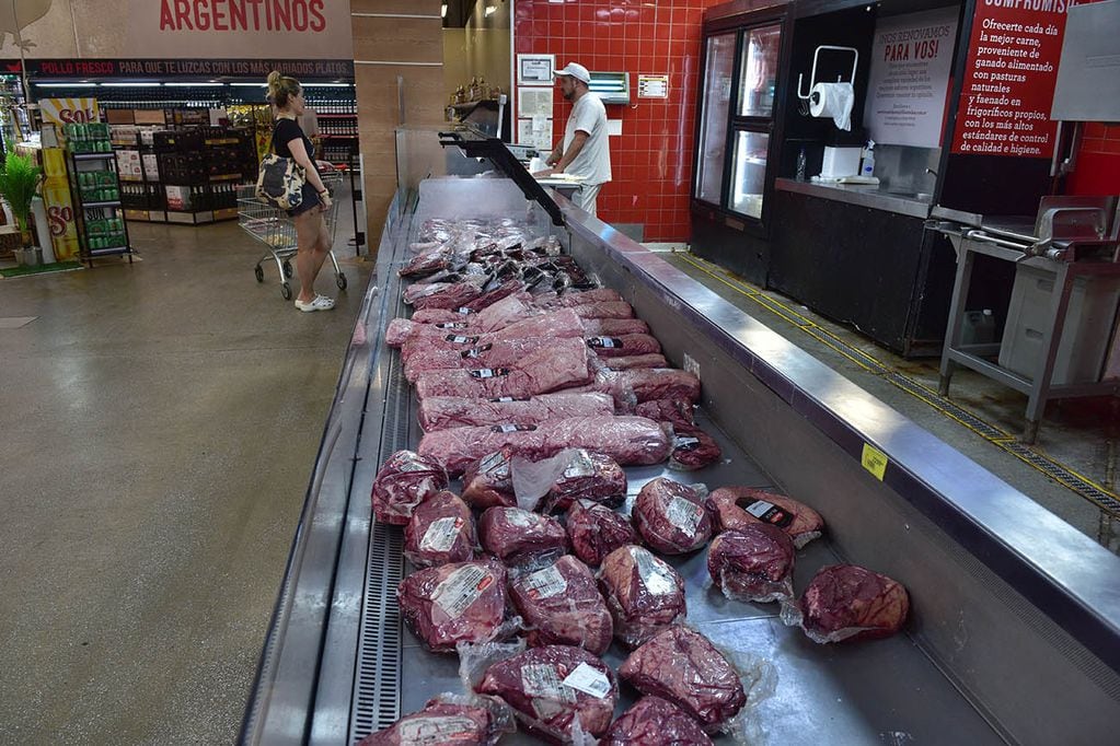 La carne, uno de los productos que más aumentó en 2023. 