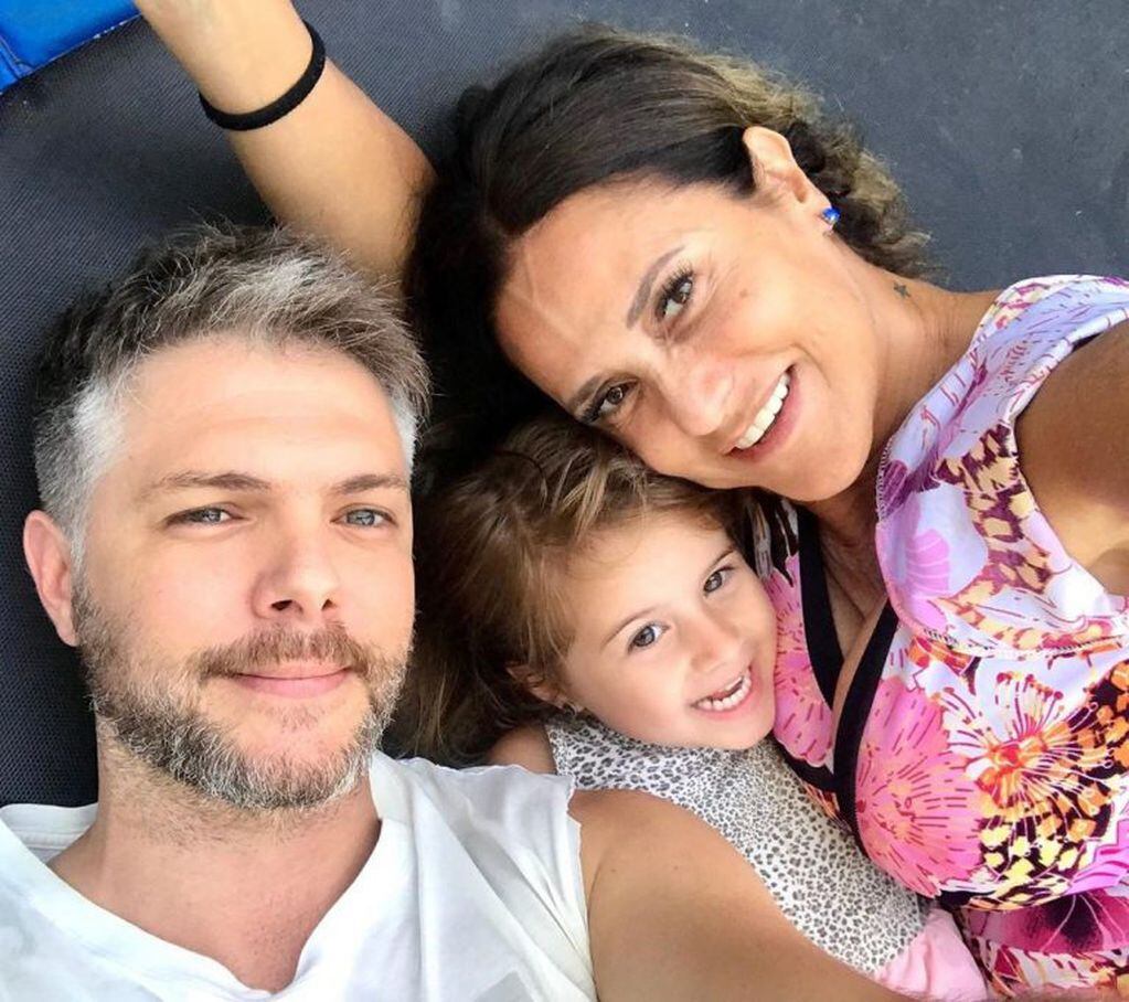 María Fernanda Callejón y su familia. (Instagram)