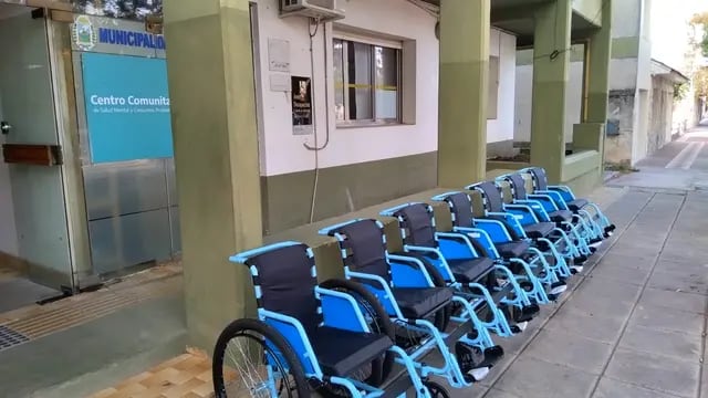 CILSA donó siete sillas de ruedas al Área de Discapacidad de la Municipalidad de Tres Arroyos
