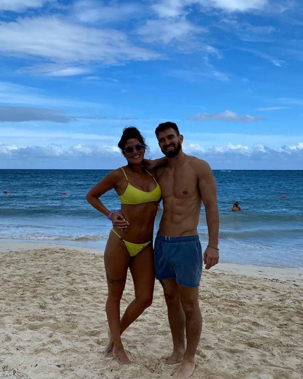 Ivana Nadal y su novio Hernán Rey (Foto: Instagram)