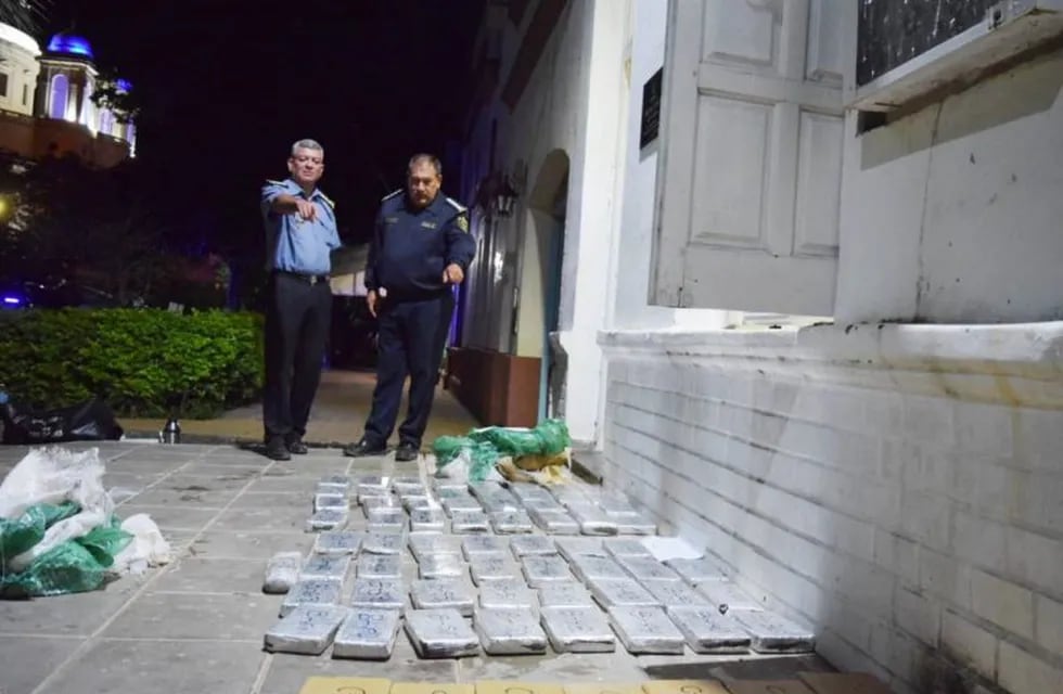 Secuestraron unos 500 kilos de marihuana en Itatí