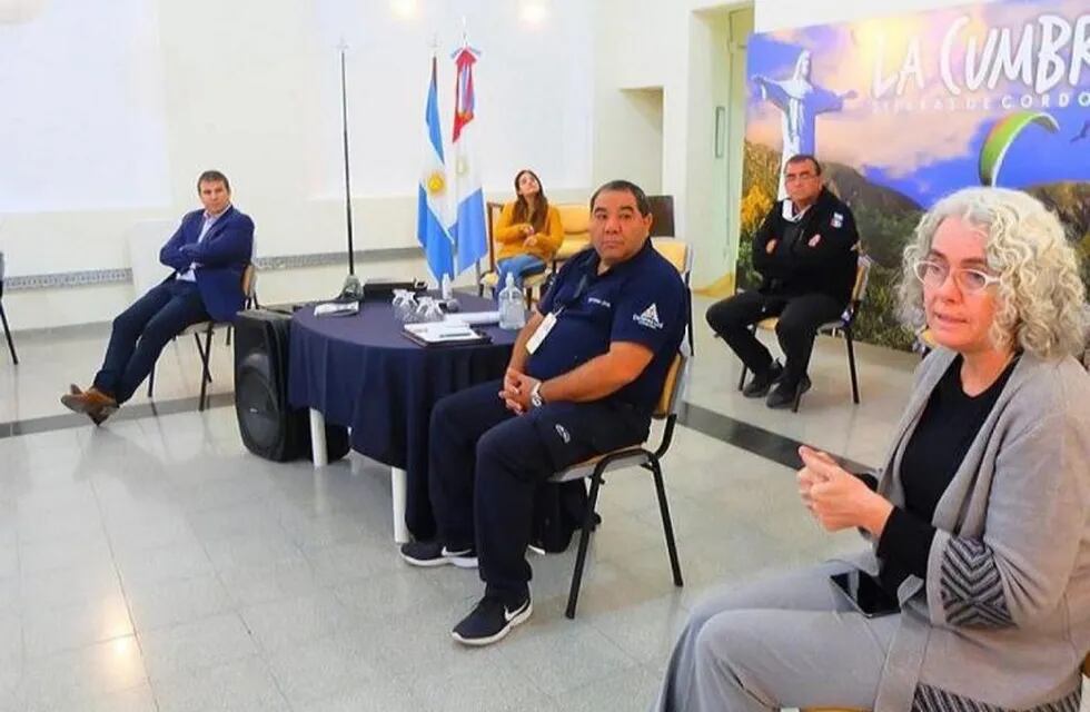 Pedido al COE por el Municipio de La Cumbre. (Foto: prensa municipal).