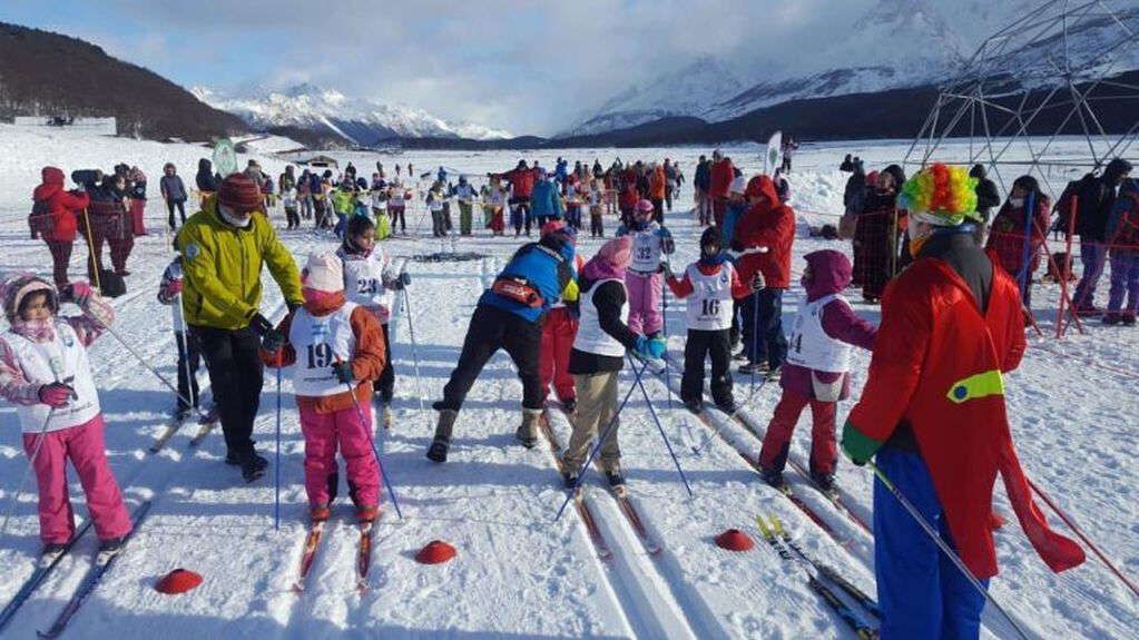 Esquí de Fondo para niños en Ushuaia
