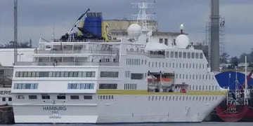 Puerto Madryn no permitirá el ingreso de pasajeros del crucero Hamburg tras lo ocurrido en Buenos Aires