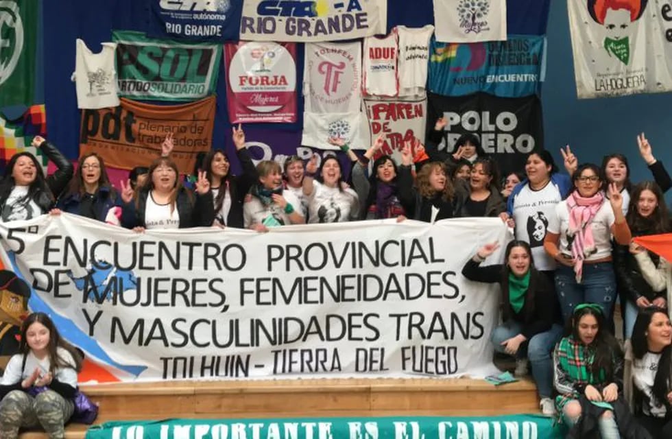5to encuentro de mujeres en la ciudad de Tolhuin, Tierra del Fuego