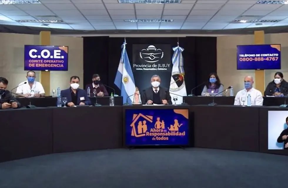 El Comité Operativo de Emergencia (COE) de Jujuy presentó su informe Nº 128.
