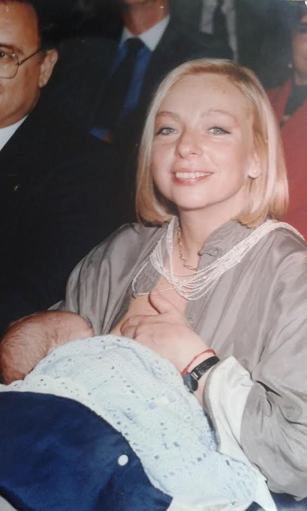 María José Lubertino amamantó a su bebé en el recinto legislativo (Foto: Archivo)