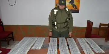 Gendarmería incautó dólares y medicamentos sin aval en Fachinal