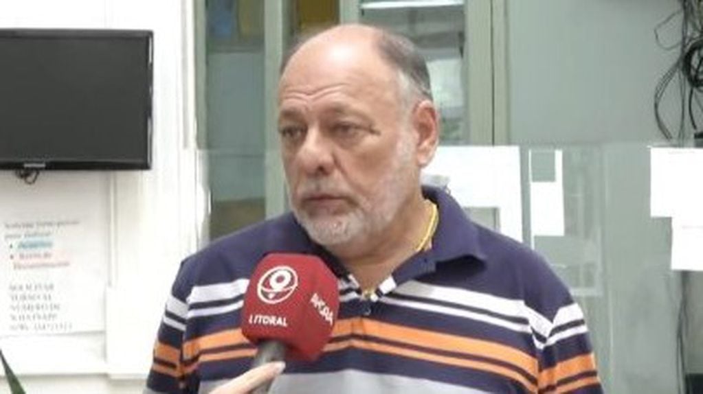 Juan José Brito, secretario gremial de la UTA Paraná.