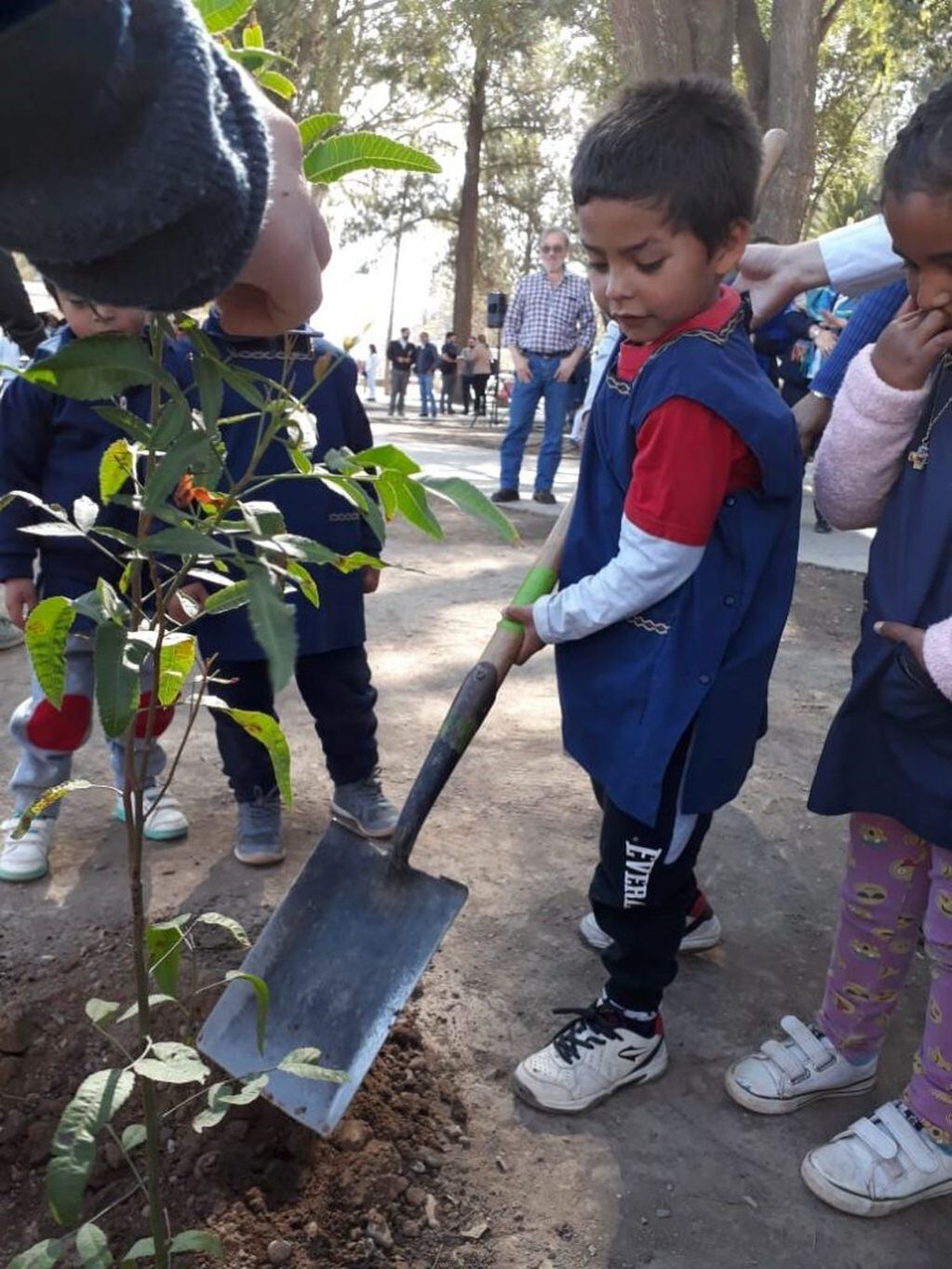 La ciudad de Trancas celebró el Día del Árbol
