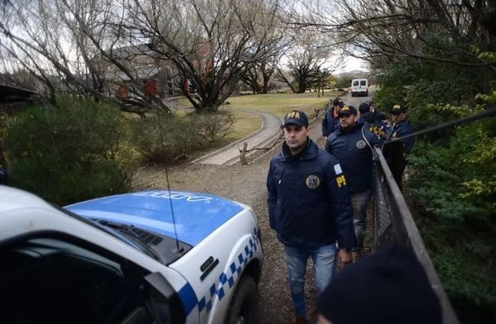 Allanamiento en la casa de Cristina Kirchner.