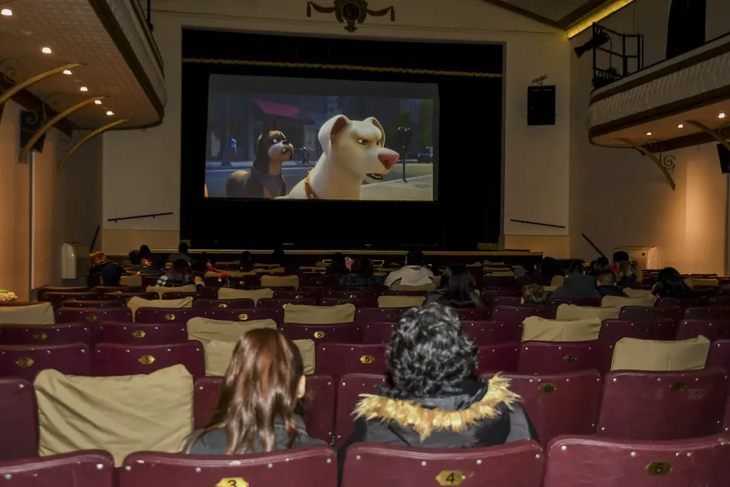 Argentina tuvo su primera función de cine para perros.