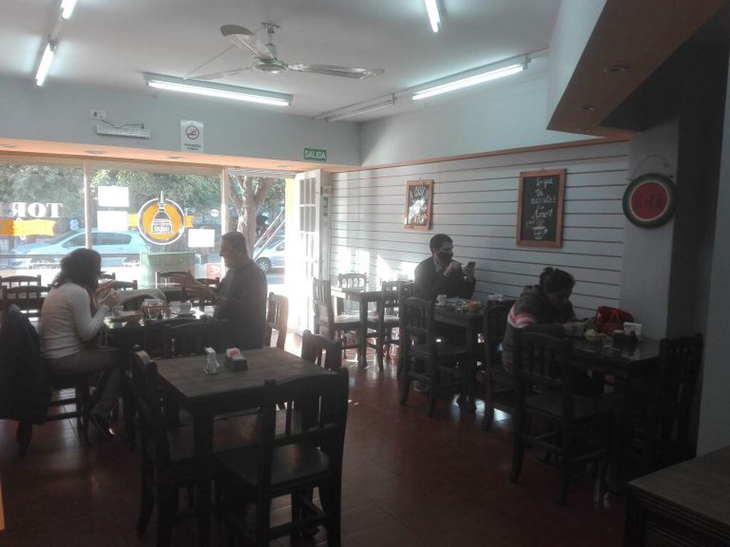 La Calera: café de la calle San Martín