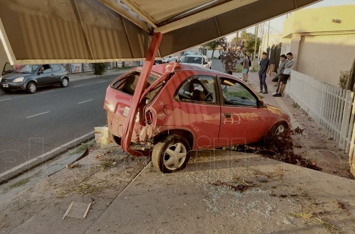 Accidente en ciudad de San Luis
