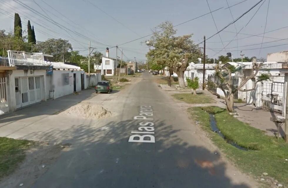 La amenaza ocurrió en calle Blas Parera al 1400. (Street View)