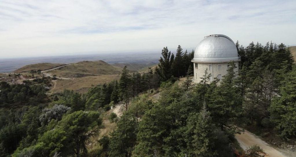 Vista del Observatorio Astronómico de Córdoba, fundado durante la presidencia de Sarmiento en 1871.