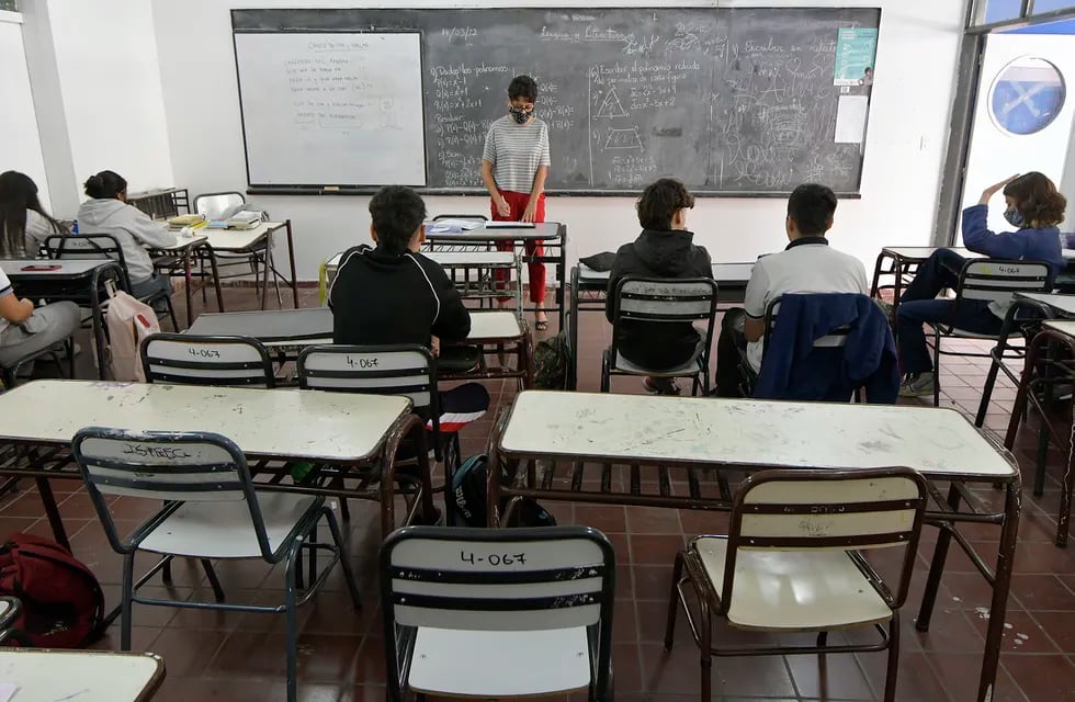 Se prevé un alto porcentaje de inasistencias en las instituciones educativas por parte de alumnos, en apoyo al paro de docentes de Mendoza. 
Imagen ilustrativa / Los Andes