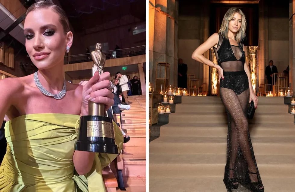 Quién es Angie Landaburu, la influencer de moda que ganó un Martín Fierro y ahora está en medio de la polémica.
