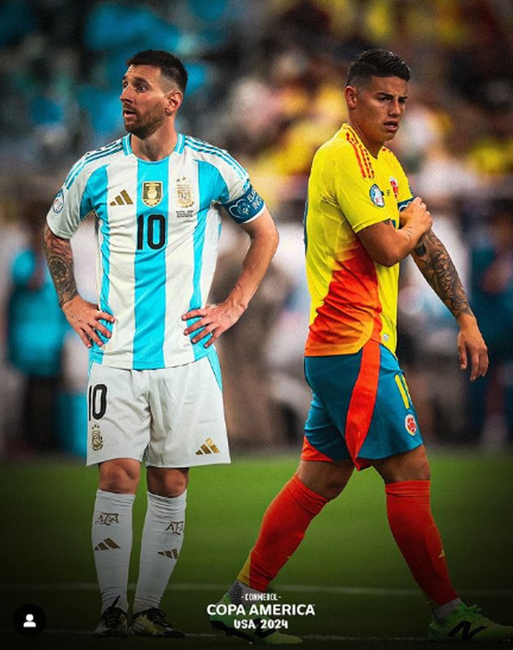 La final de la Copa América será entre Argentina y Colombia.